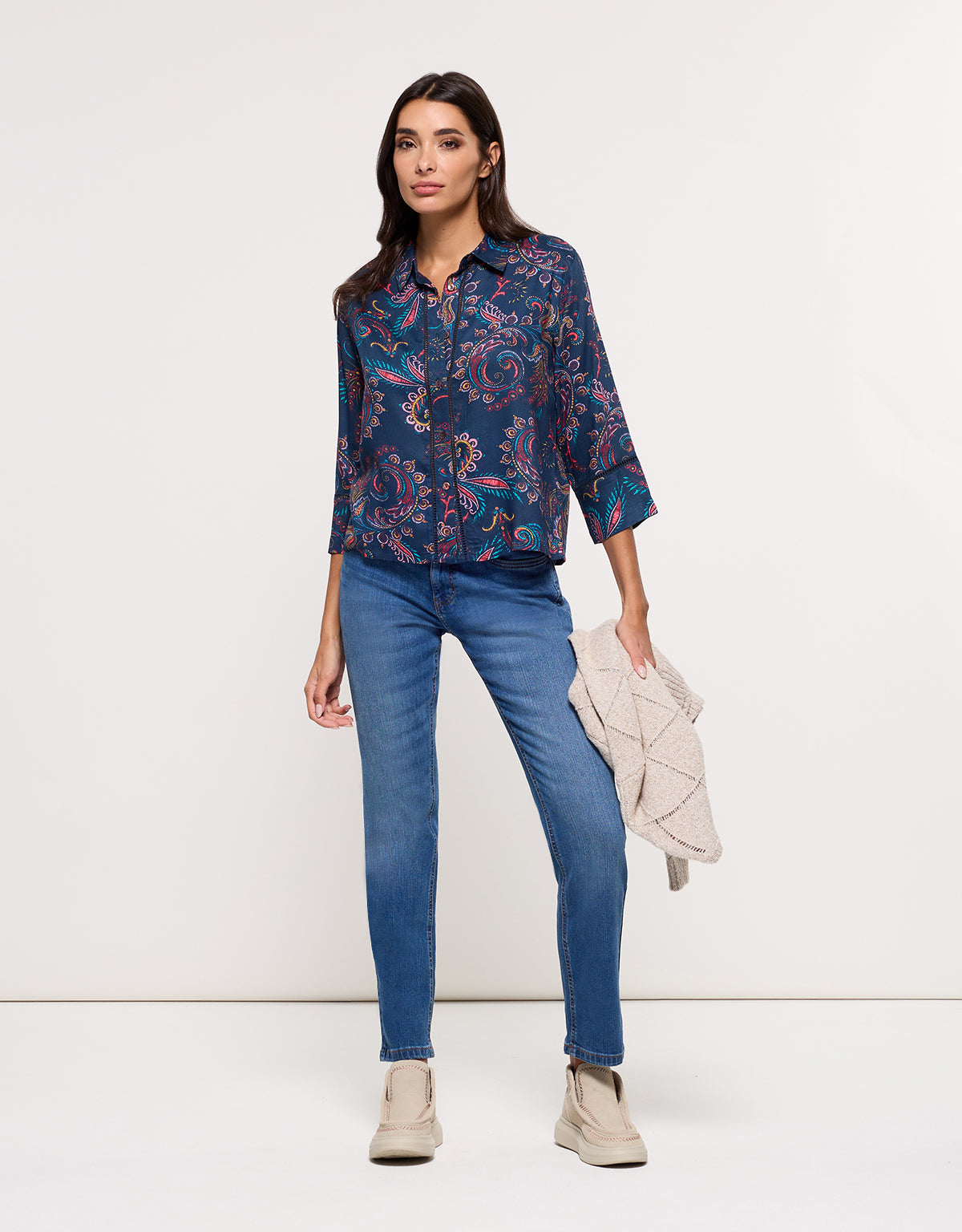 Camisa Manga Larga Azul Marino - Herisir 8