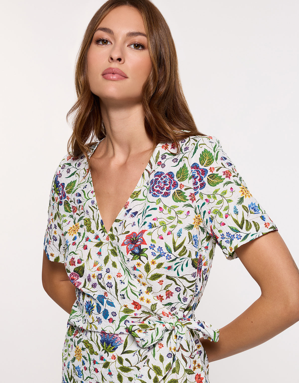 Vestido Corto Blanco - Wrapi 5