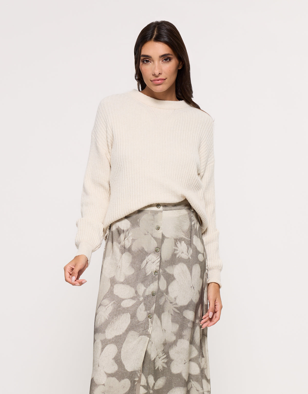 Jersey Manga Larga Básico Blanco - Capibara 0