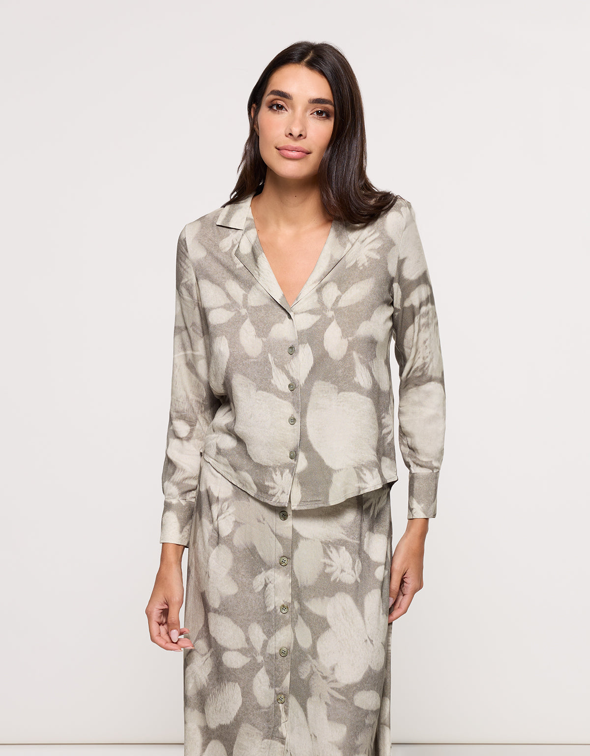 Blusa Manga Larga Verde - Lorasa 1