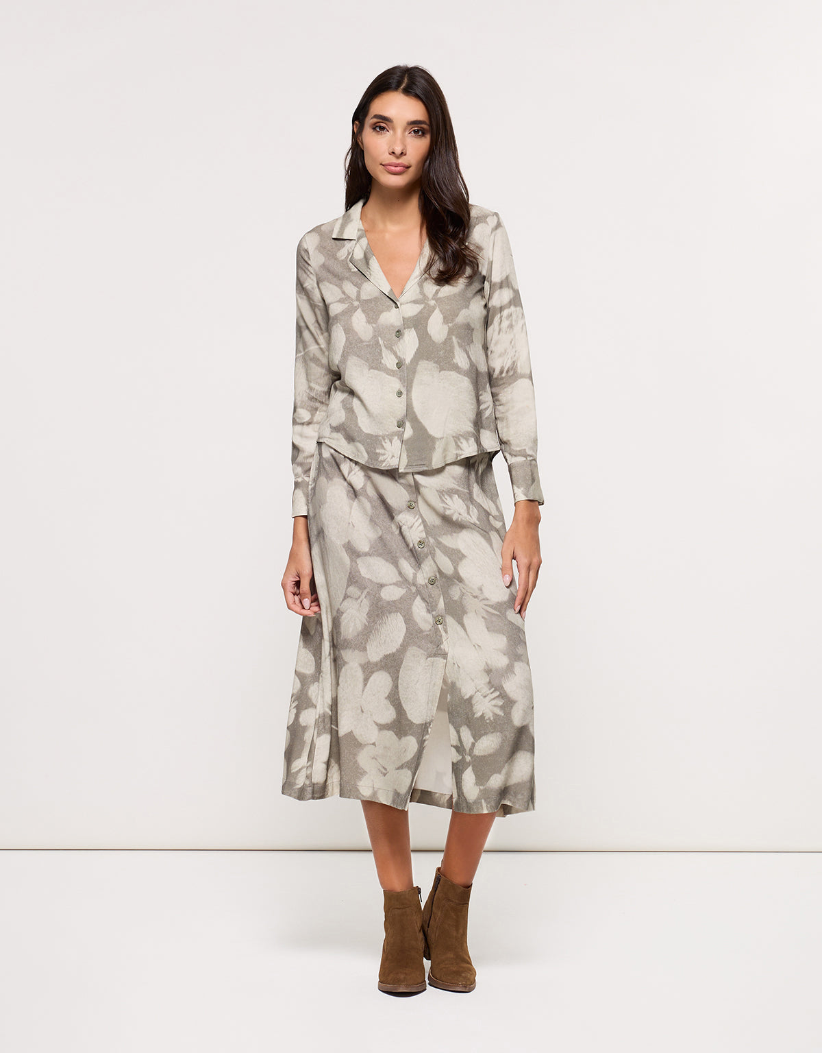 Blusa Manga Larga Verde - Lorasa 6