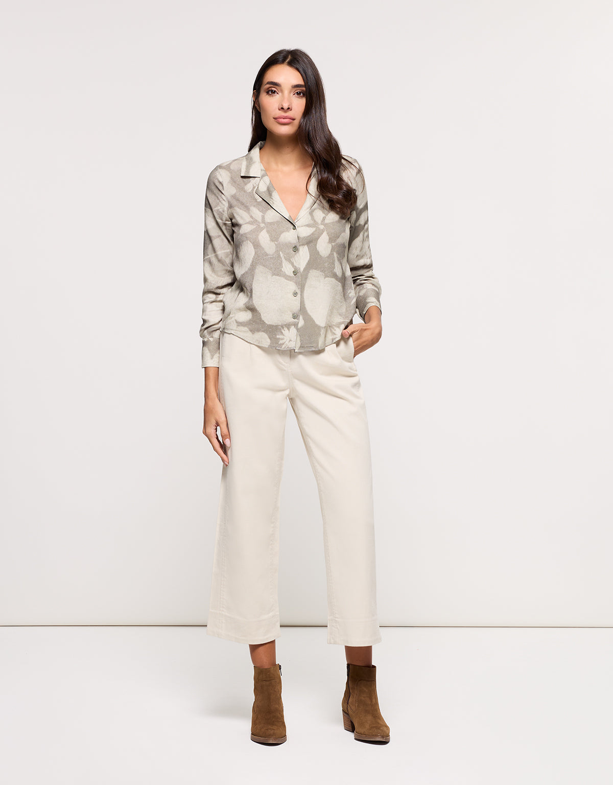 Blusa Manga Larga Verde - Lorasa 8