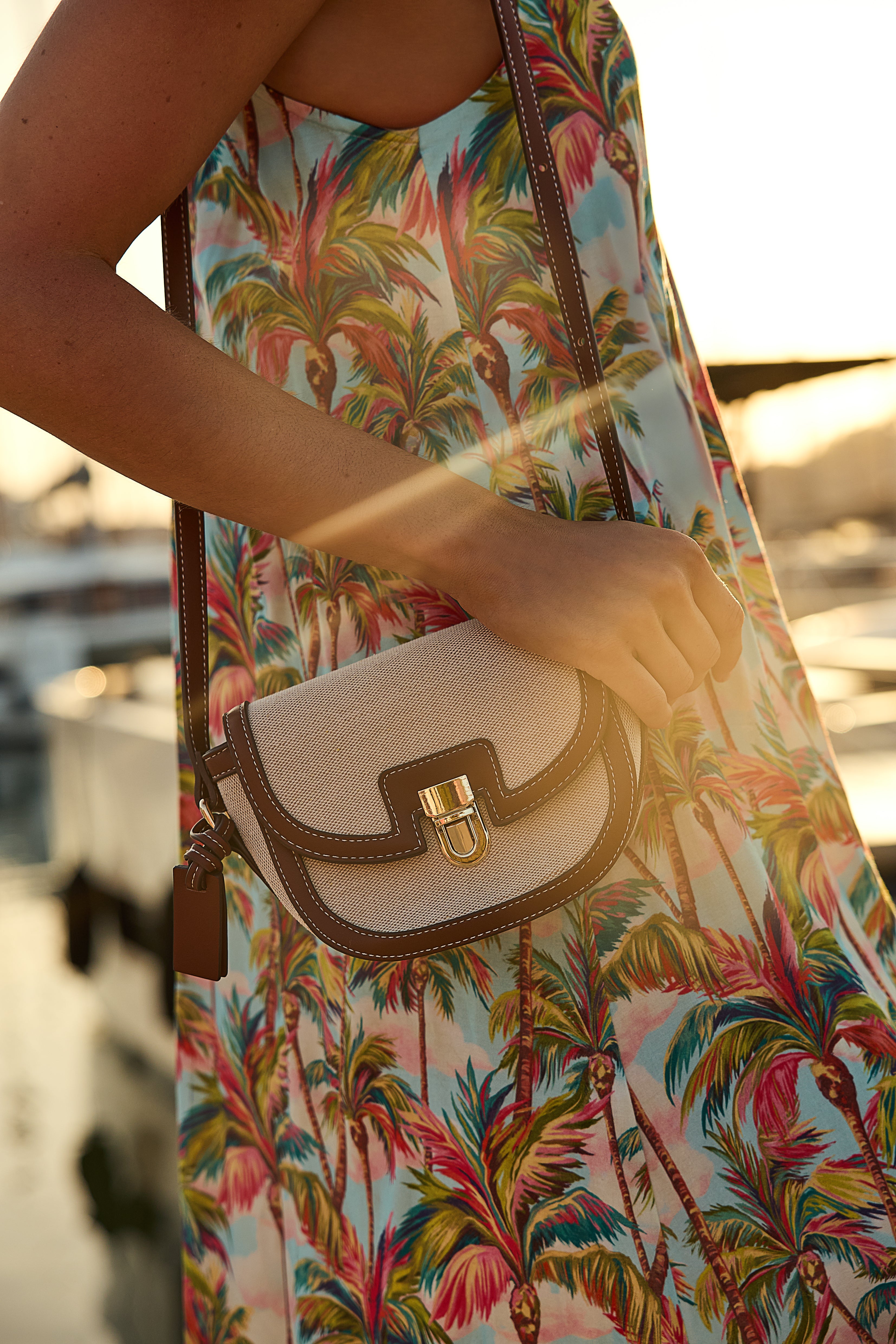 Braune Umhängetasche - Ylana