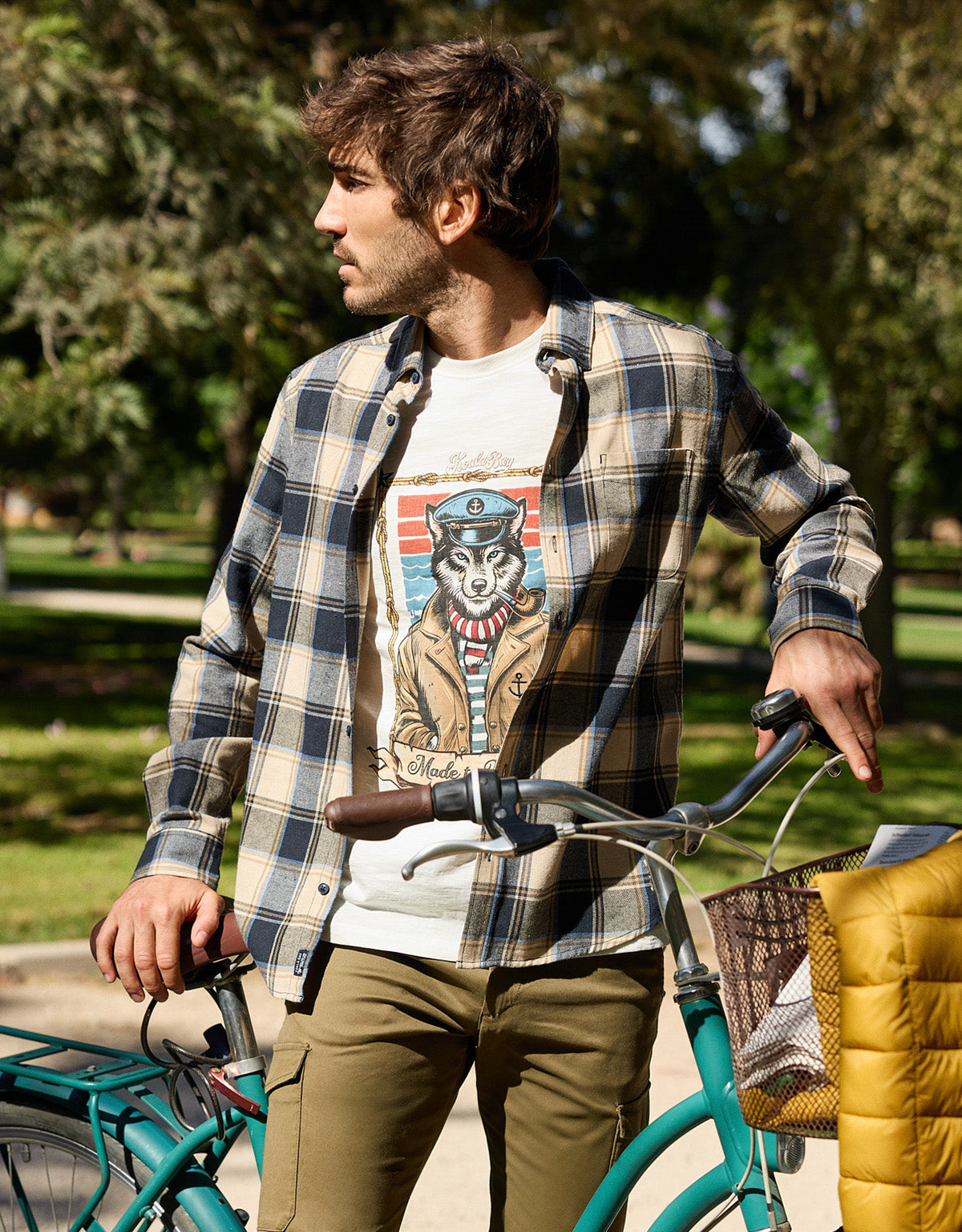 Off White Short Sleeve T-Shirt - Loberine