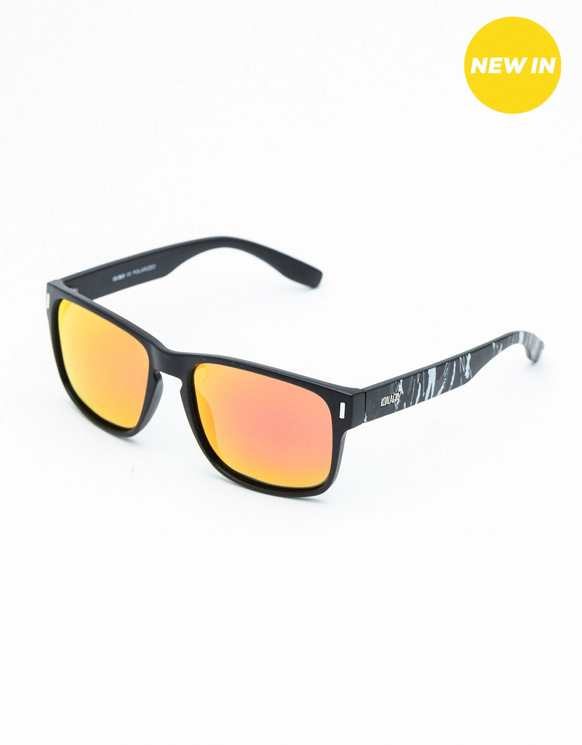 Gafas de Sol Cuadradas Negro y Gris - Tincho