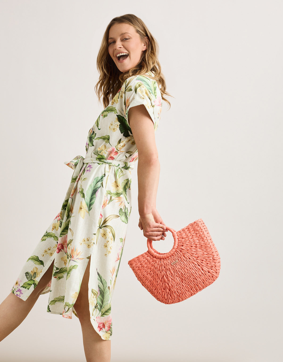 Orange Handbag - Aluna