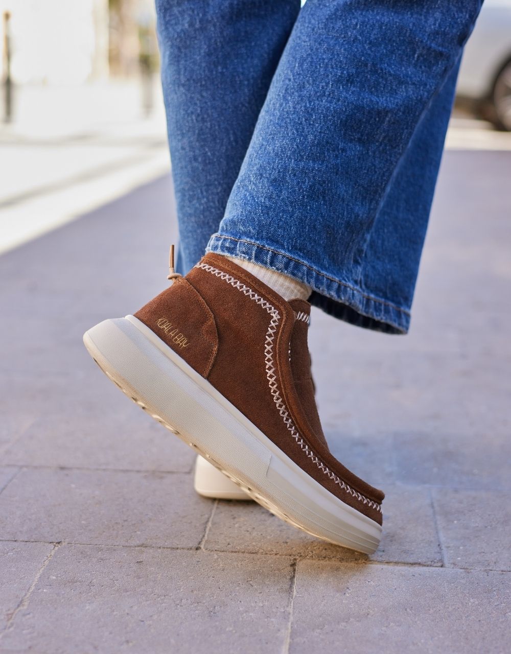 Botines Piel Serraje Marrón - Tundra