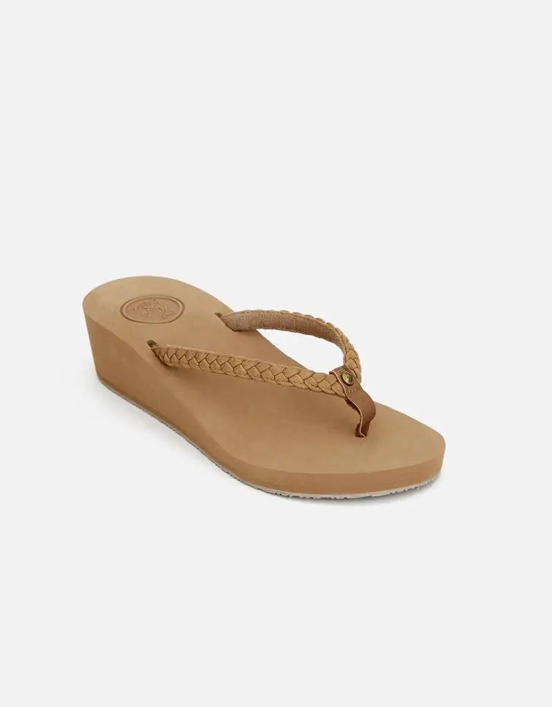 Chancla Cuña Alameda Camel by Koala Bay