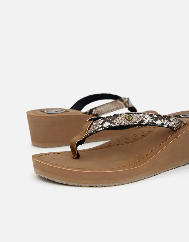 Chancla Cuña Kaibad Marron by Koala Bay