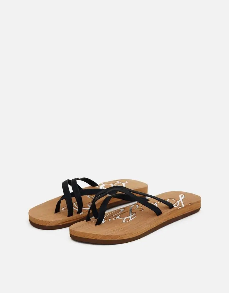 Chancla Dedo Batavia Negro by Koala Bay