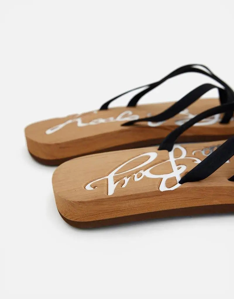 Chancla Dedo Batavia Negro by Koala Bay