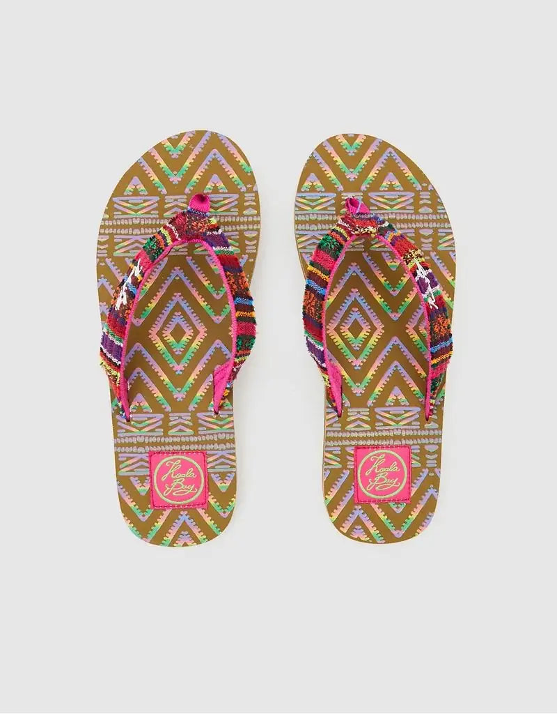 Chancla Dedo Jenner Fucsia by Koala Bay