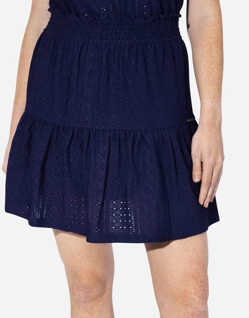 Falda Mini Clara Azul Marino by Koala Bay