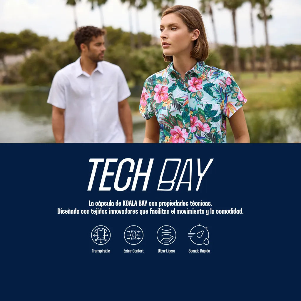 Ropa técnica y transpirable para mujer y hombre. Ropa para golf. 01