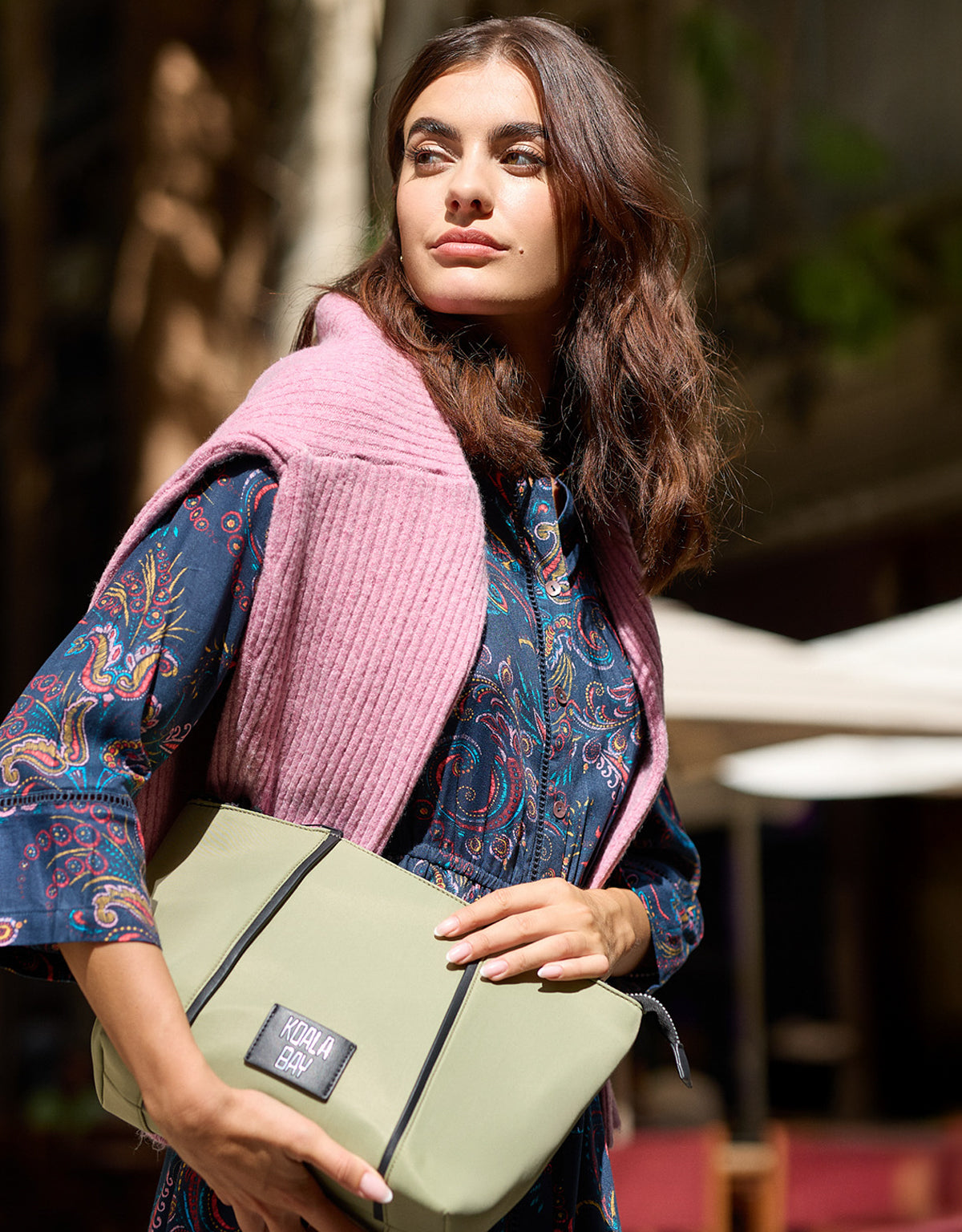 Navy Blue Midi Dress - Hedres