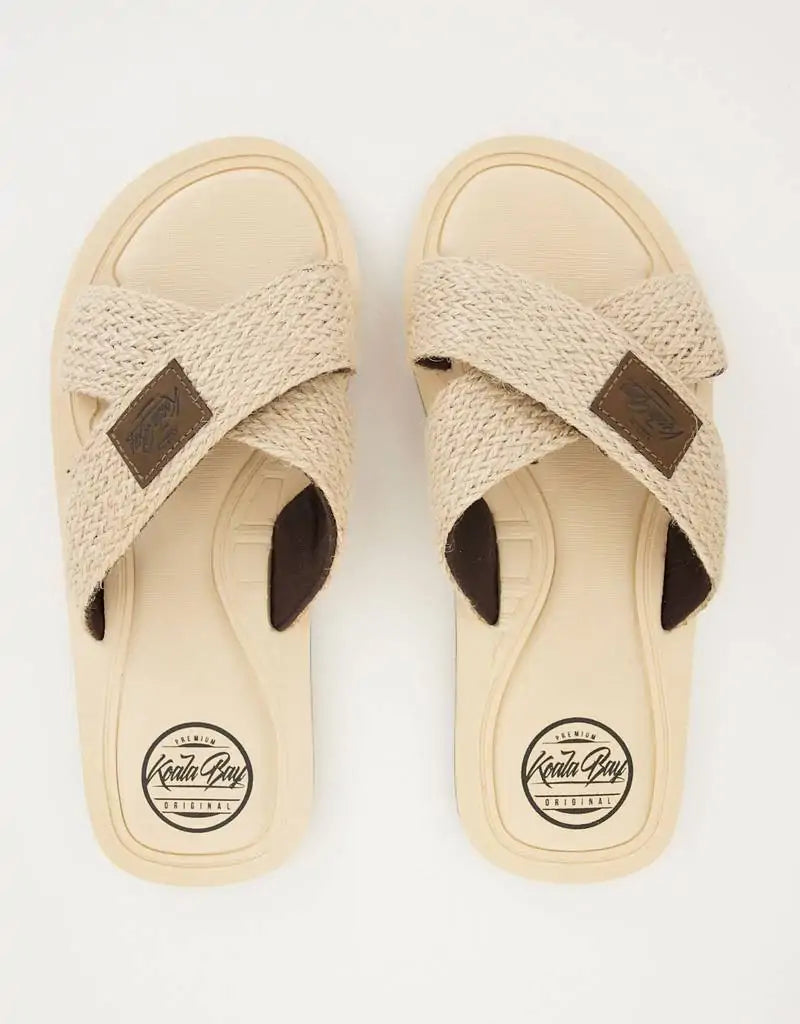 Slippers Pala Rafia and Nylon Palu