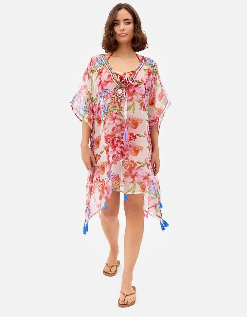 Caftán Cerrado Multicolor - Moringa