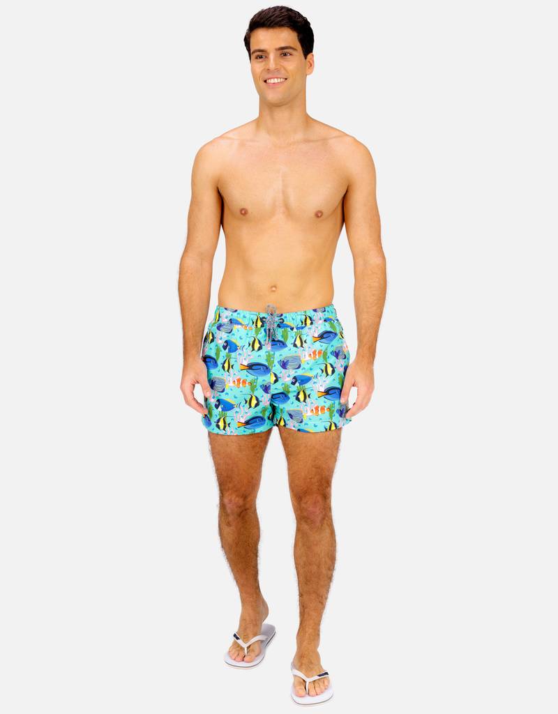 Bañador Corto Microfibra - Aquario