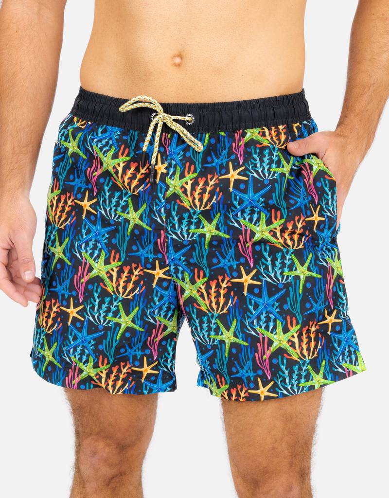 Bañador Regular Microfibra - Coral