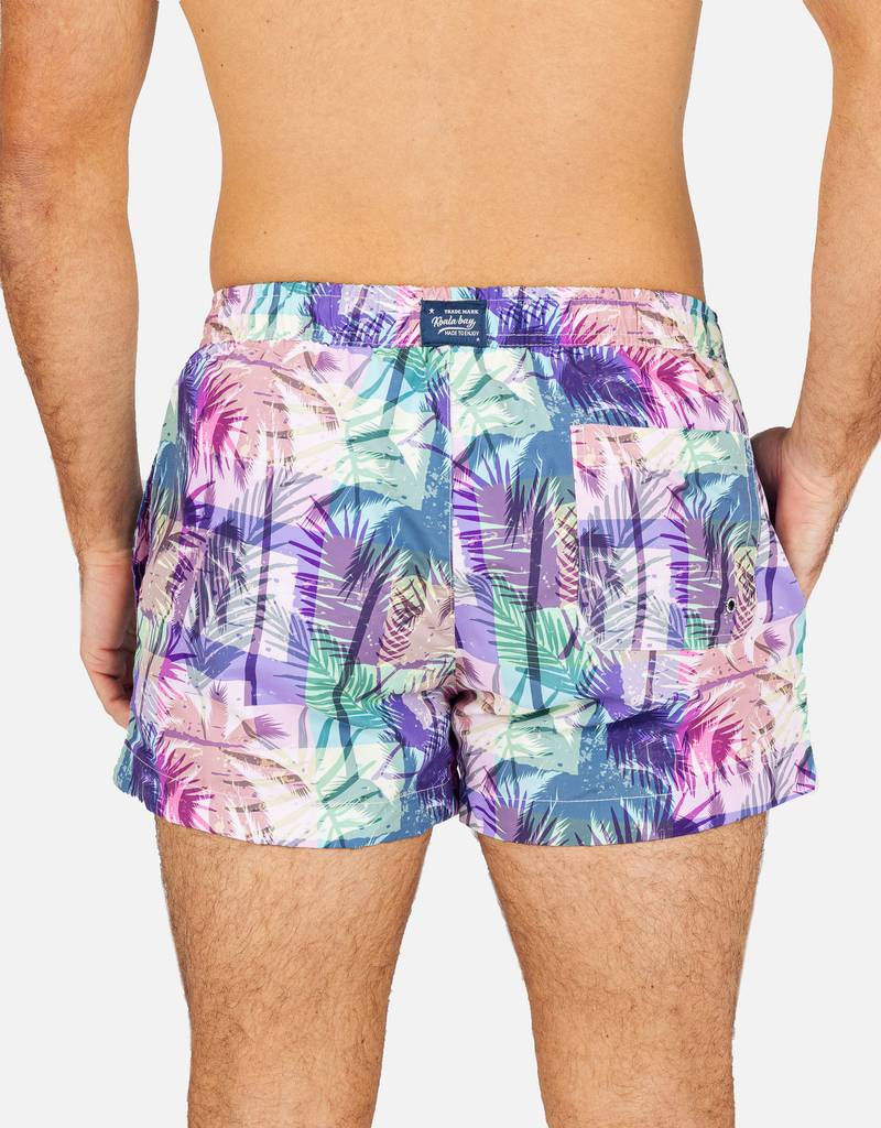 Bañador Corto Microfibra - Collagepalm