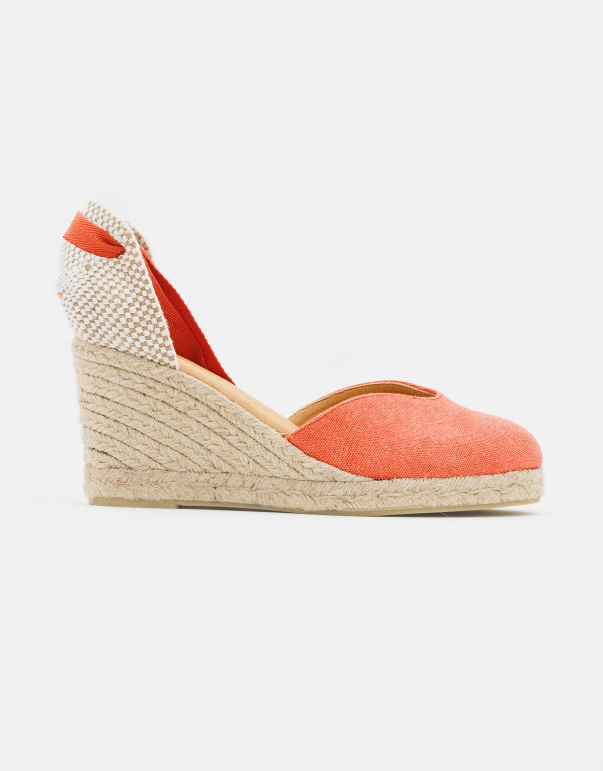 Campesina Algodón y Yute Coral - Bardolino