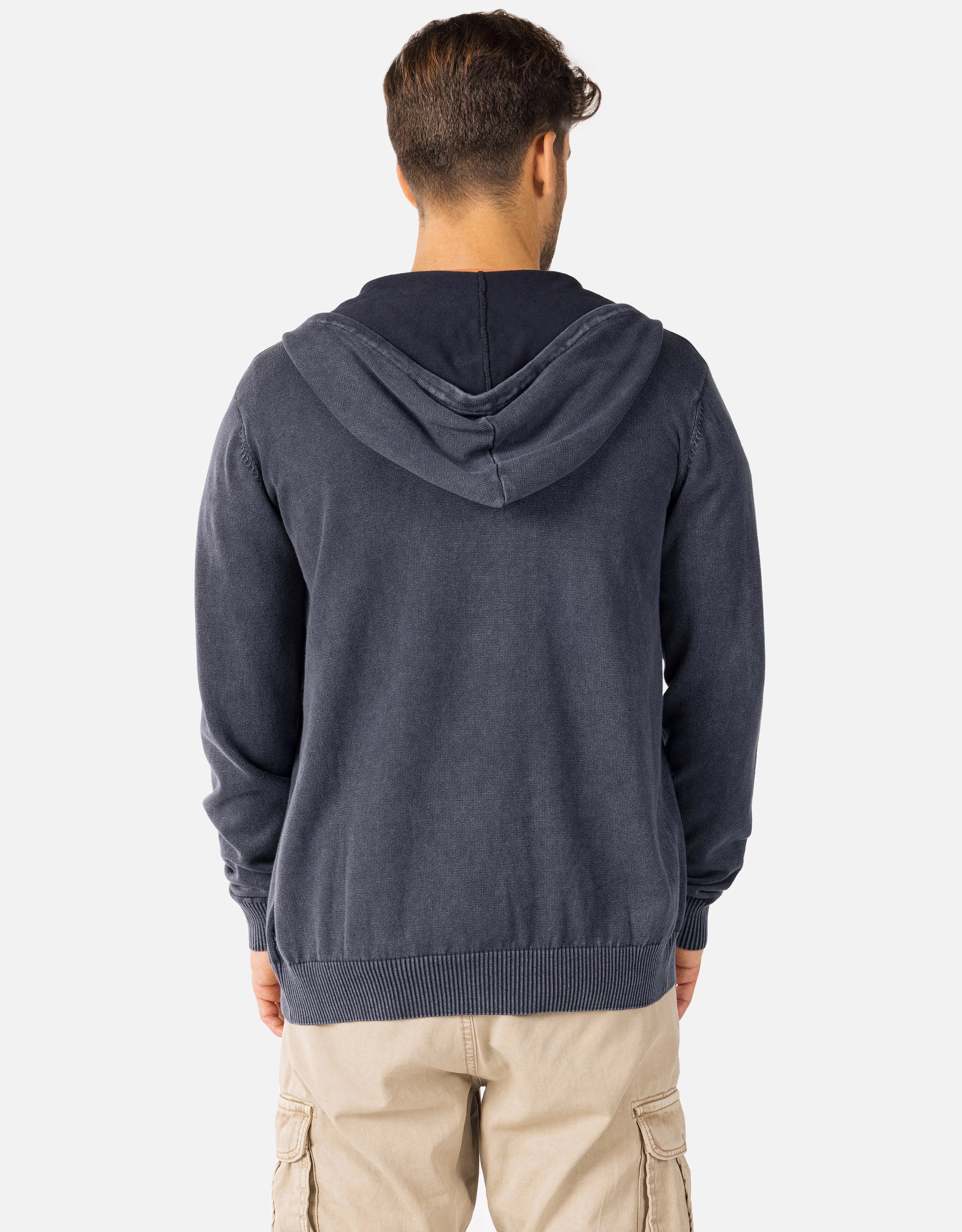 Sudadera con Capucha Algodón Azul Marino - Rhys 2