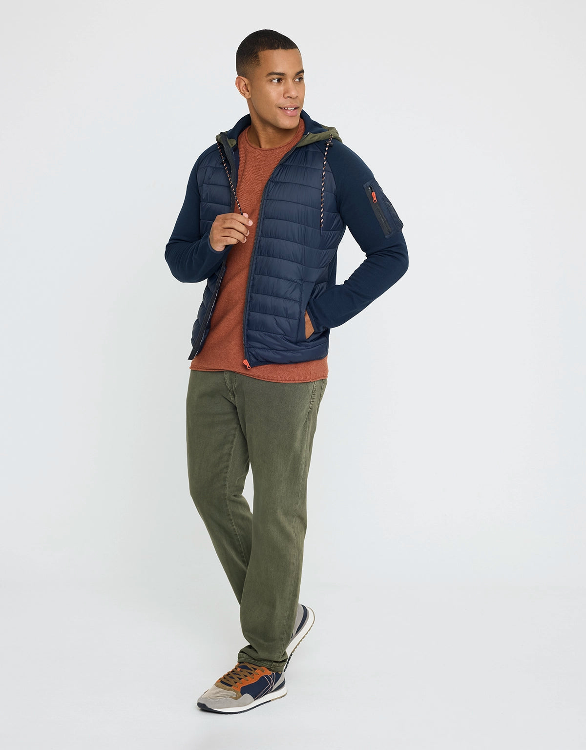 Chaqueta Plumas Azul Marino - Richie 