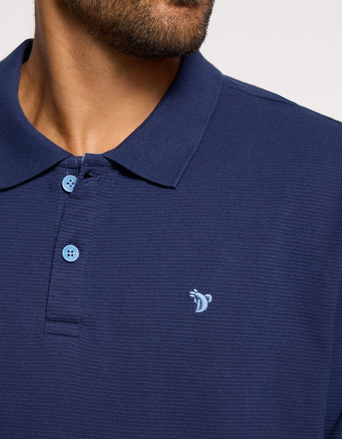 Polo Manga Corta Azul Oscuro - Tome 5