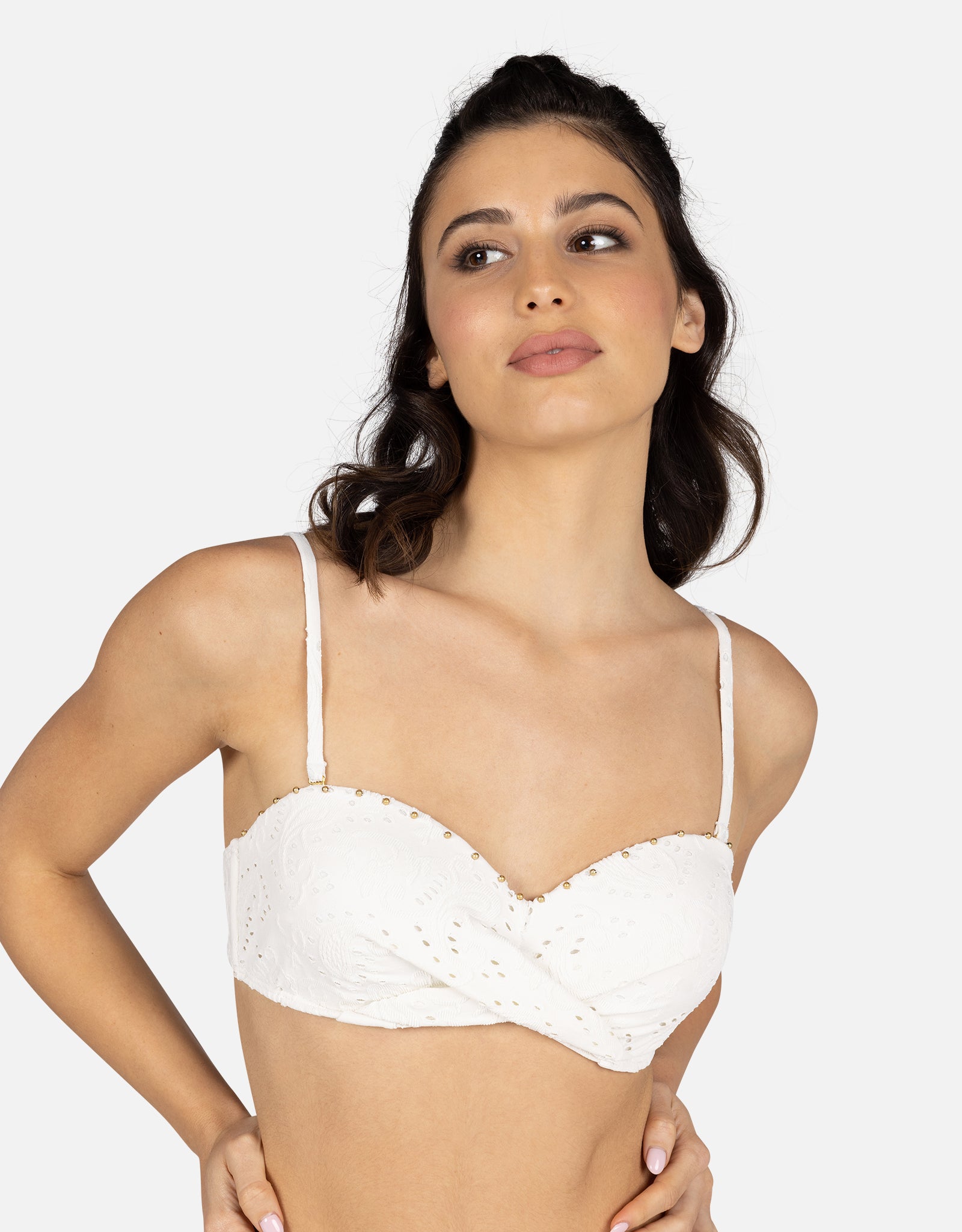 Top Bikini Blanco - Dora