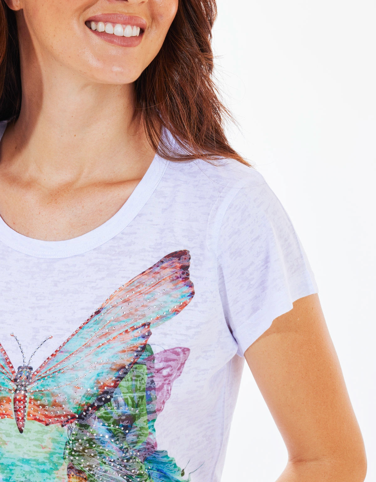 Camiseta Manga Corta Blanco - Nanako