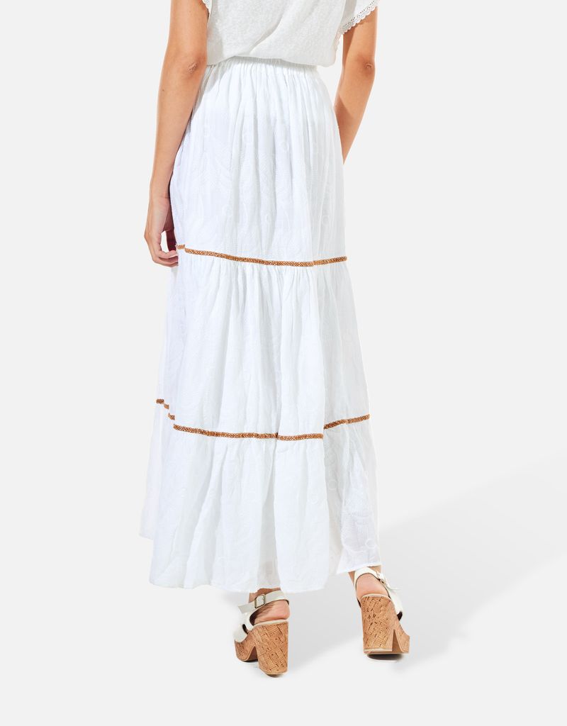 Falda Larga Algodón - Wave