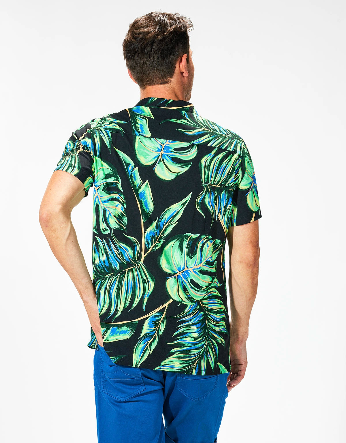 Camisa de Manga Corta Tropical - Wineglass 2