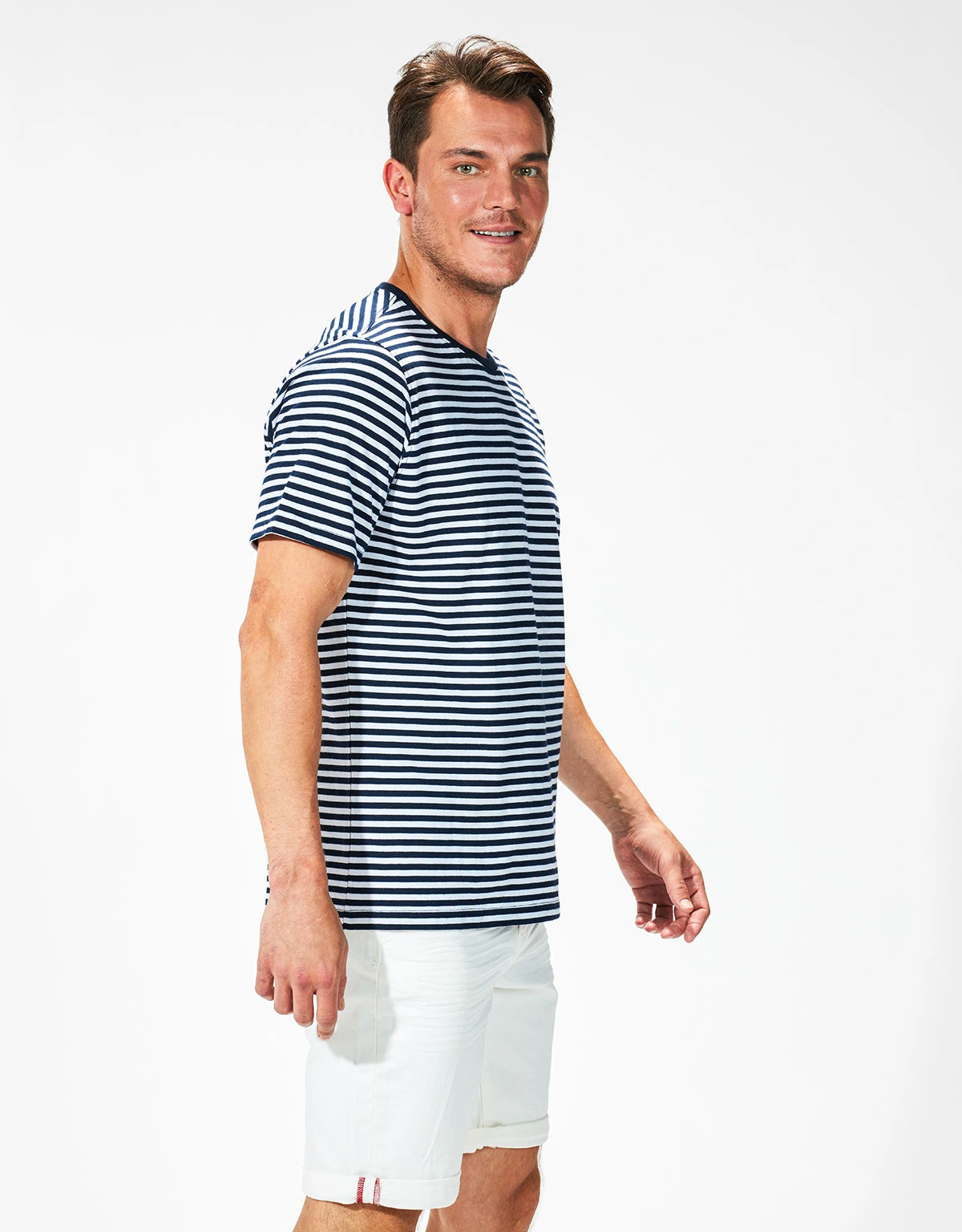 Camiseta Manga Corta Hombre Algodón - Cruise