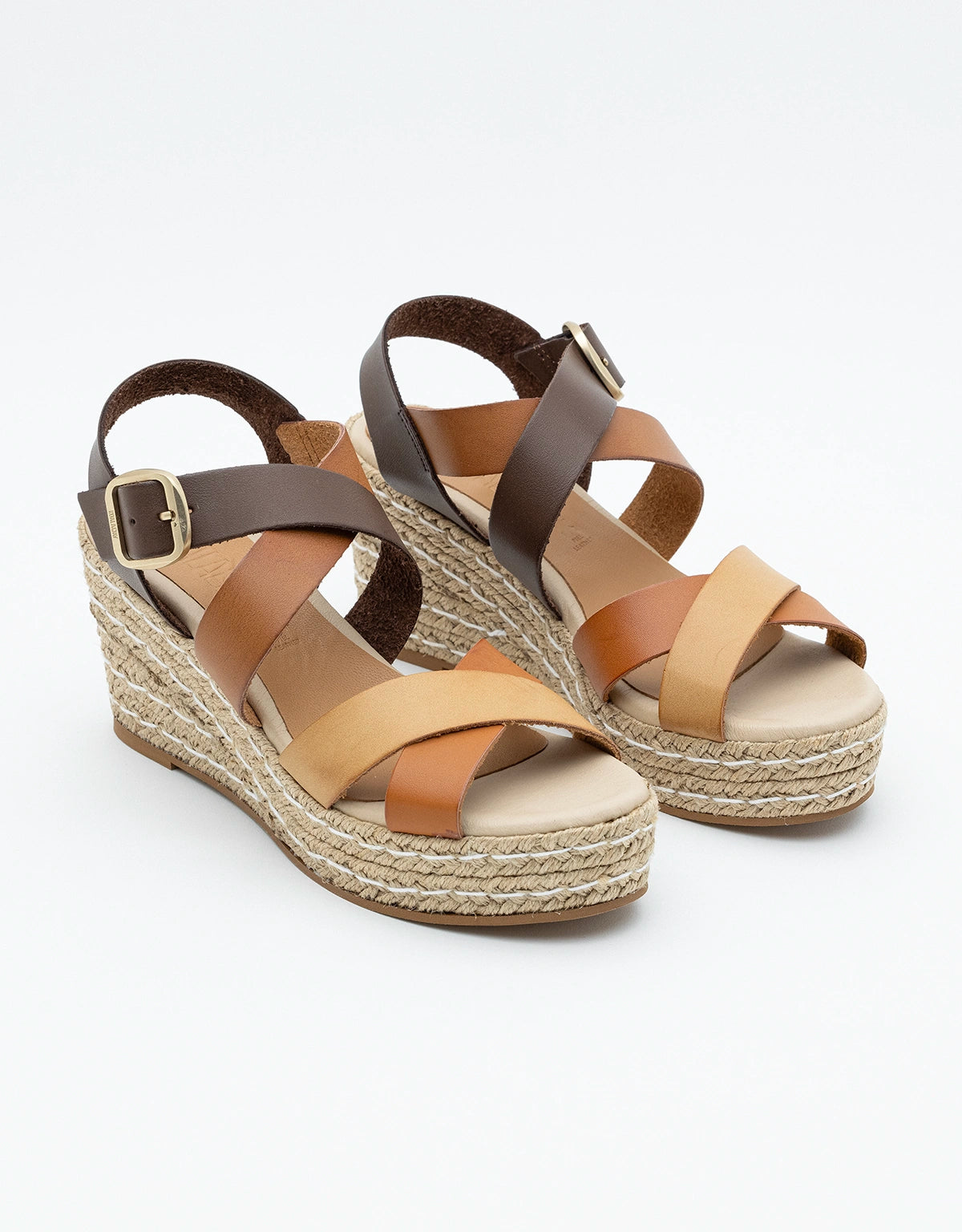 Sandalias de Cuña Multicolor - Costanza
