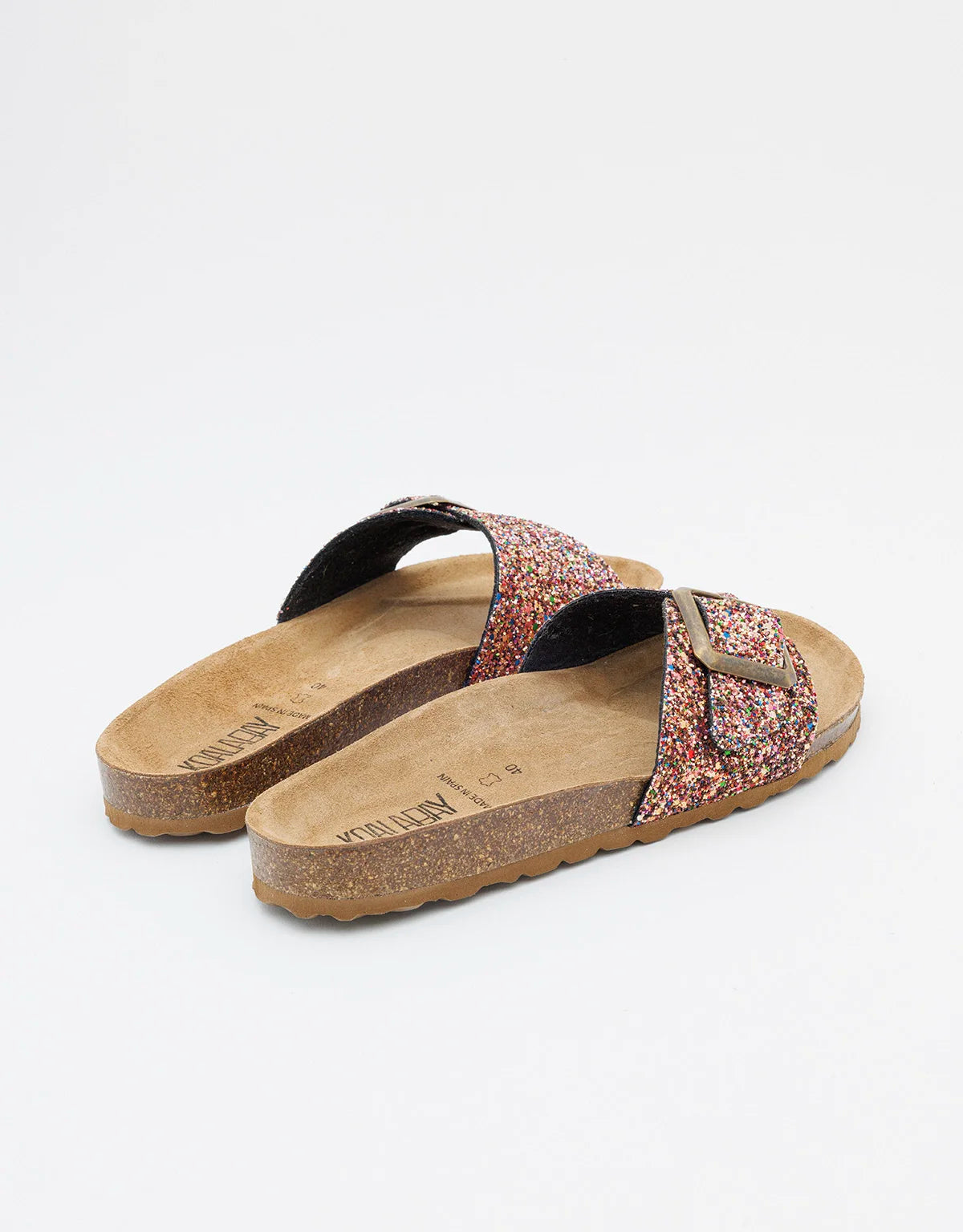 Sandalia Bio Glitter Hebilla Kalbai by Koala Bay