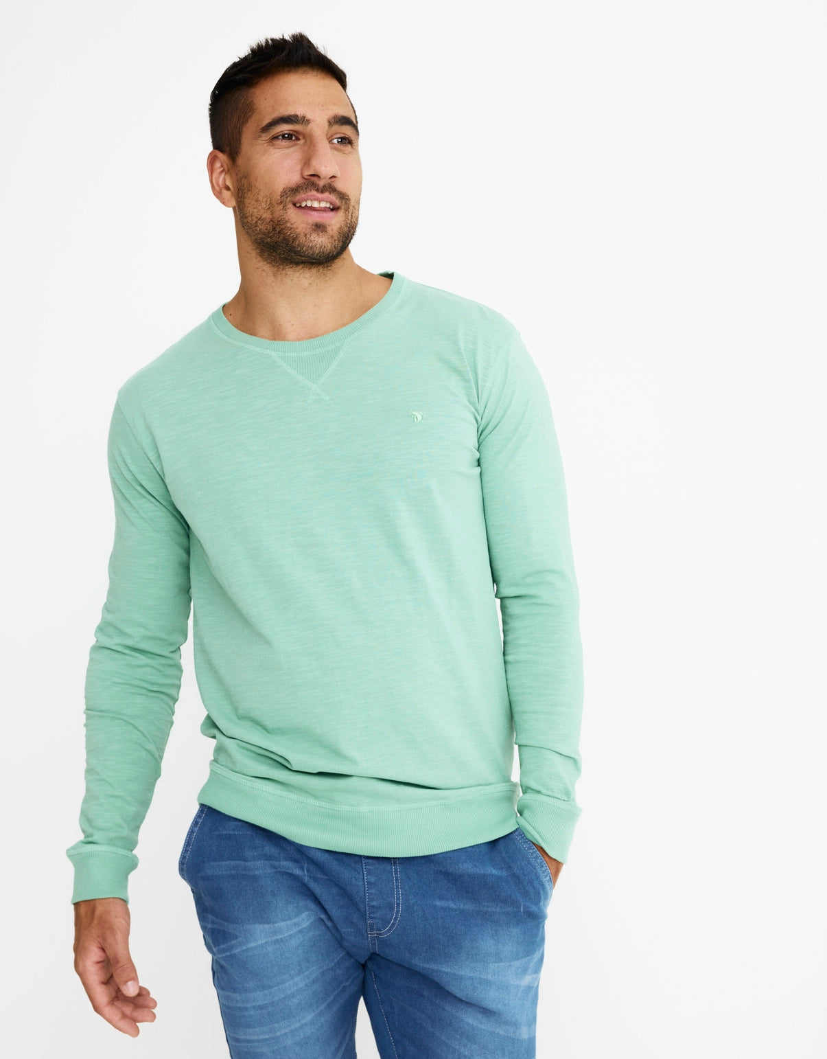 Sudadera sin Capucha Algodón - Dendin 