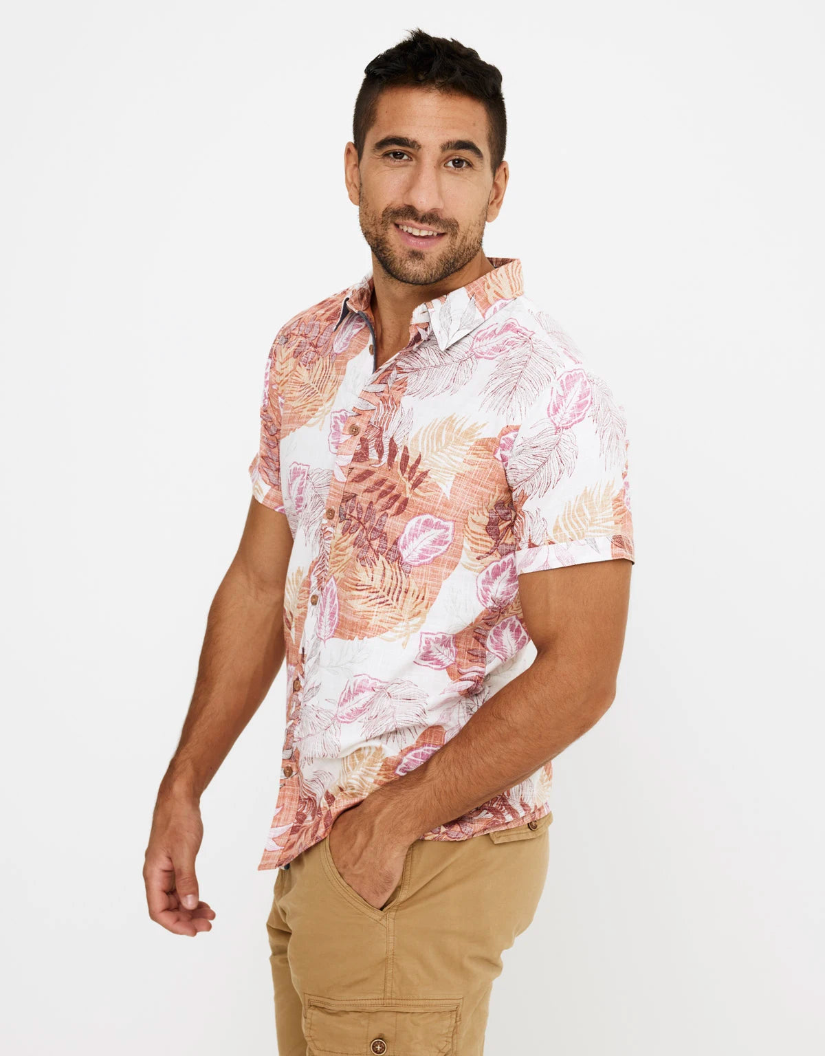 Camisa Manga Corta Estampada - Liya 4