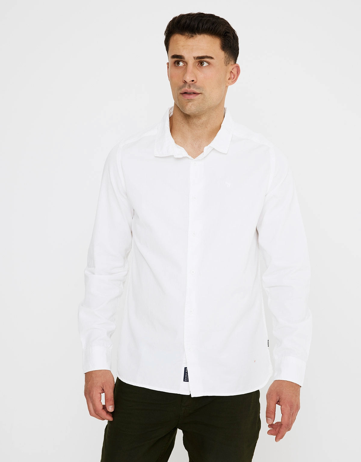 Camisa Manga Larga Algodón - Bacton 