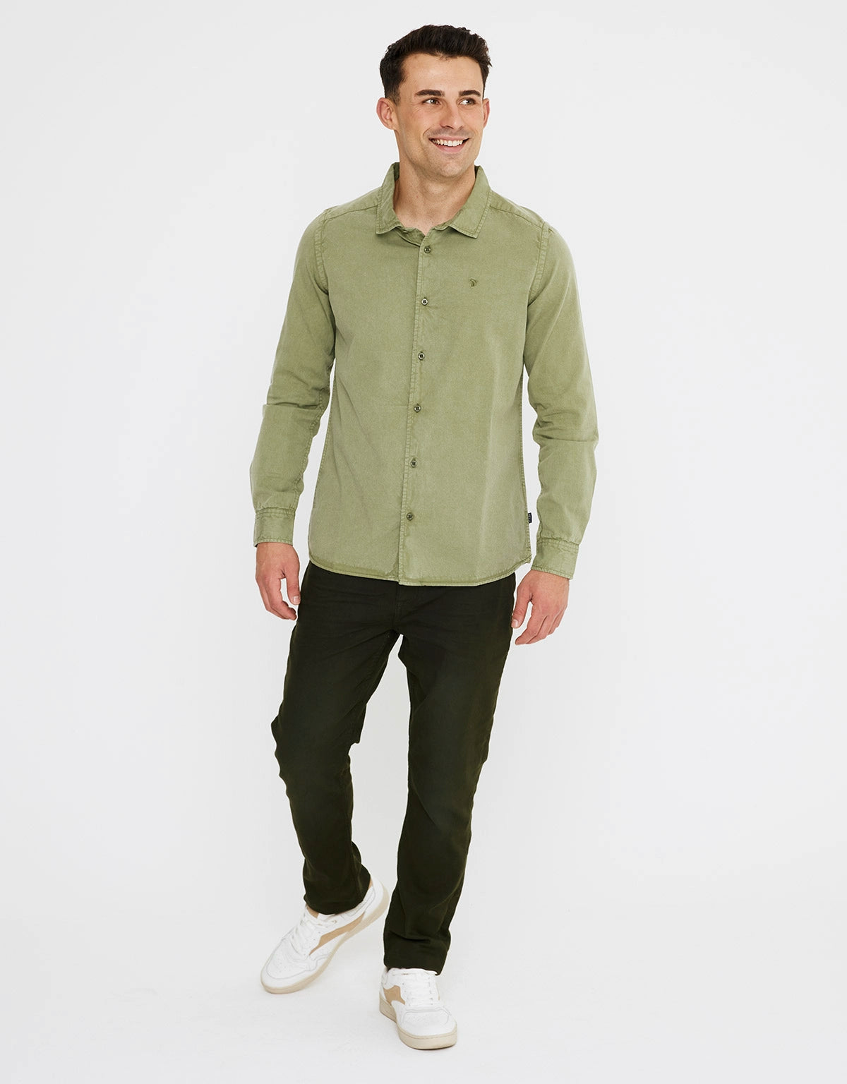 Camisa Manga Larga Algodón - Bacton 