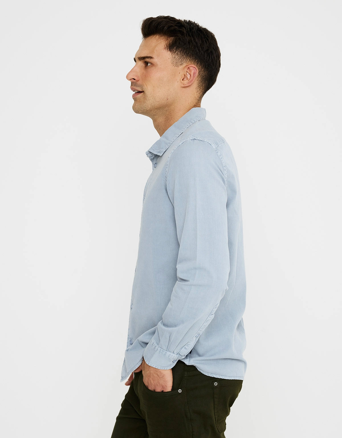 Camisa Manga Larga Algodón - Bacton 