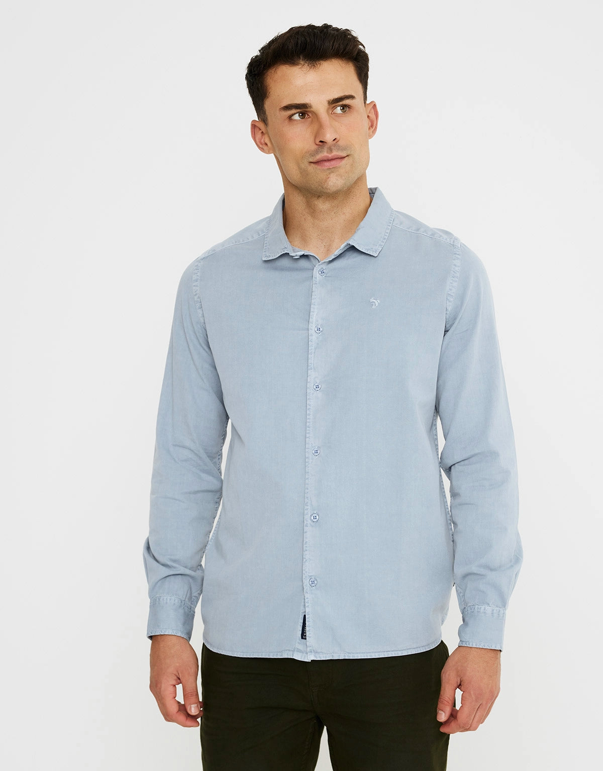 Camisa Manga Larga Algodón - Bacton 