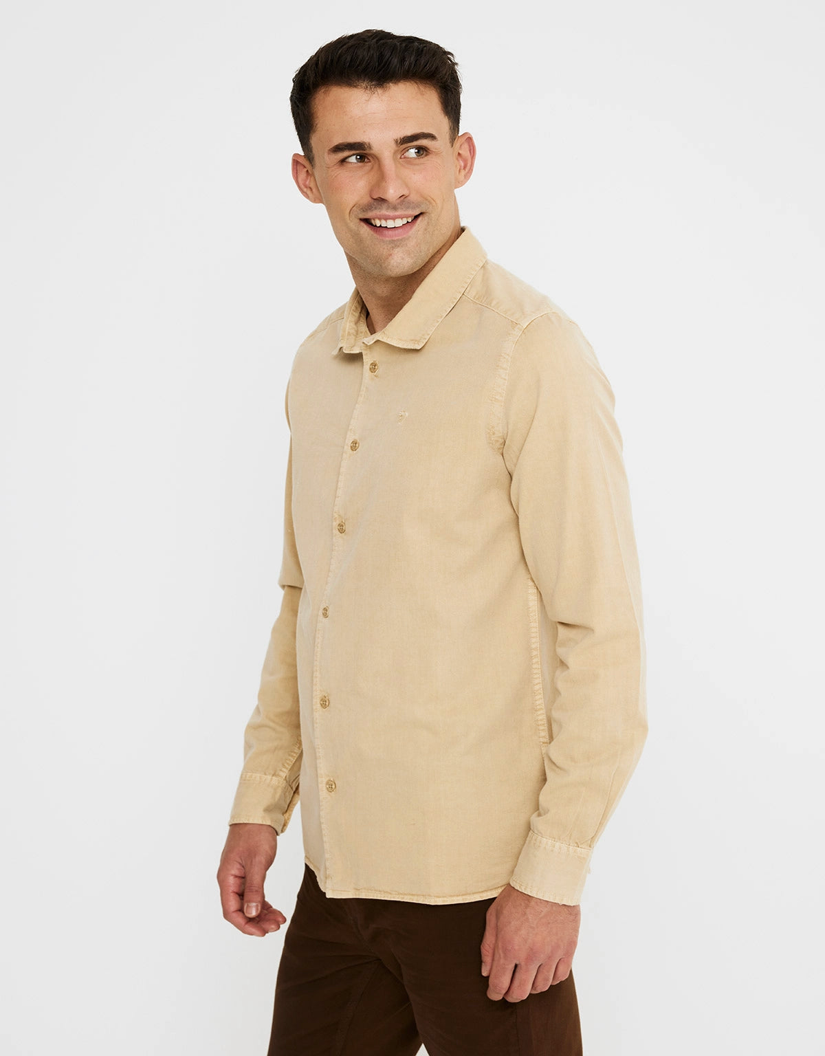 Camisa Manga Larga Algodón - Bacton 