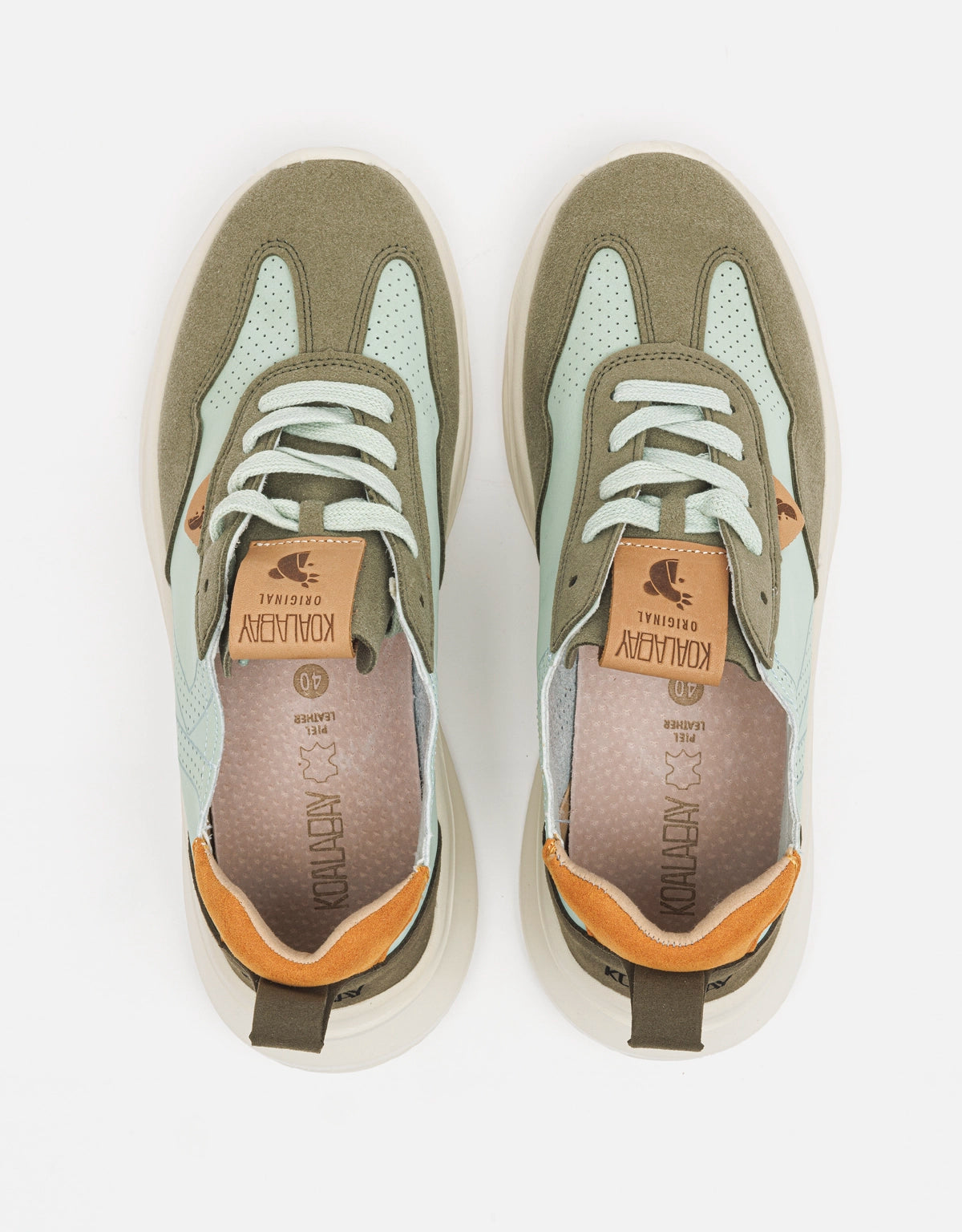 Zapatillas Memory Foam Menta - Sprit 