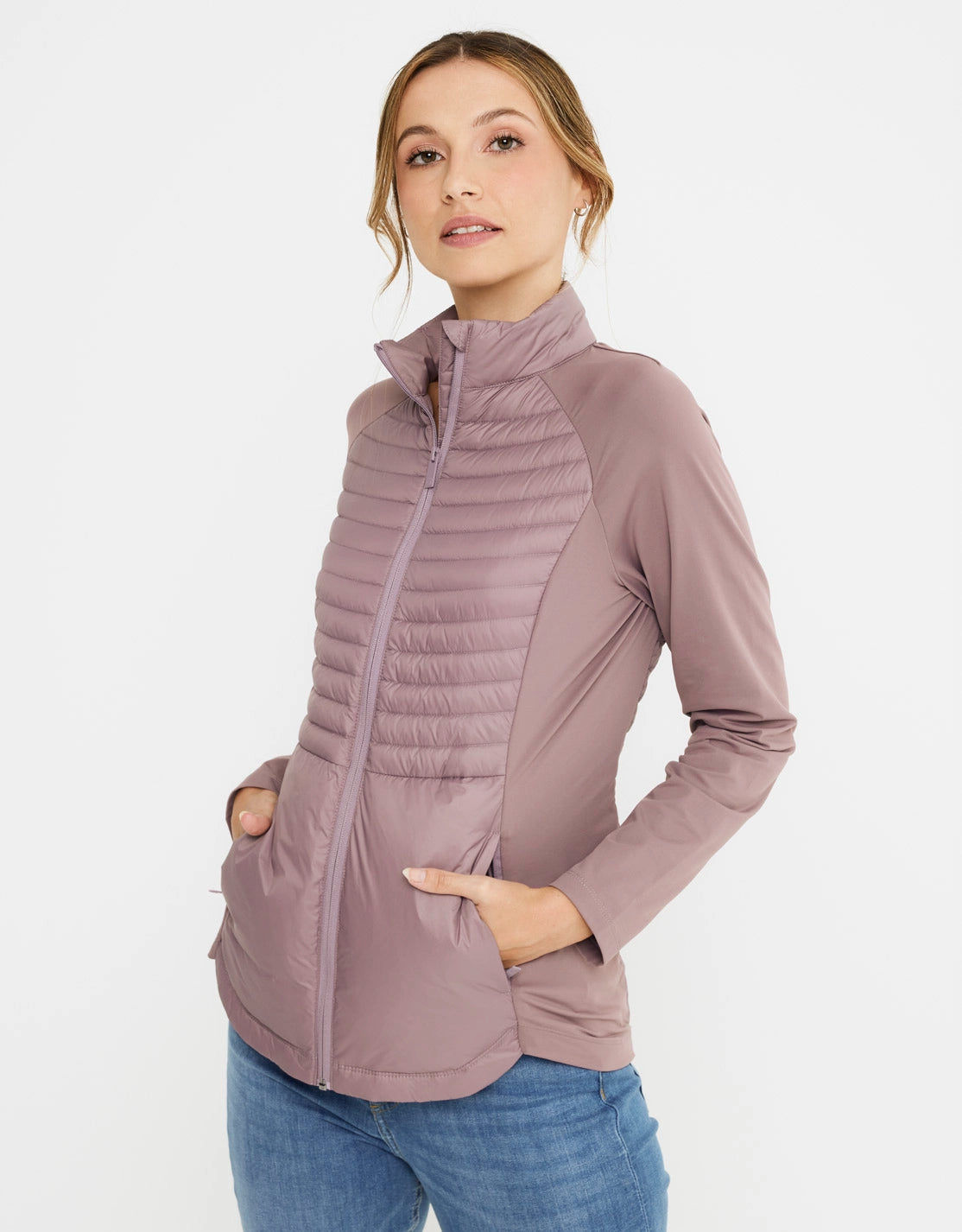 Chaqueta Acolchada Rosa - Efeba 