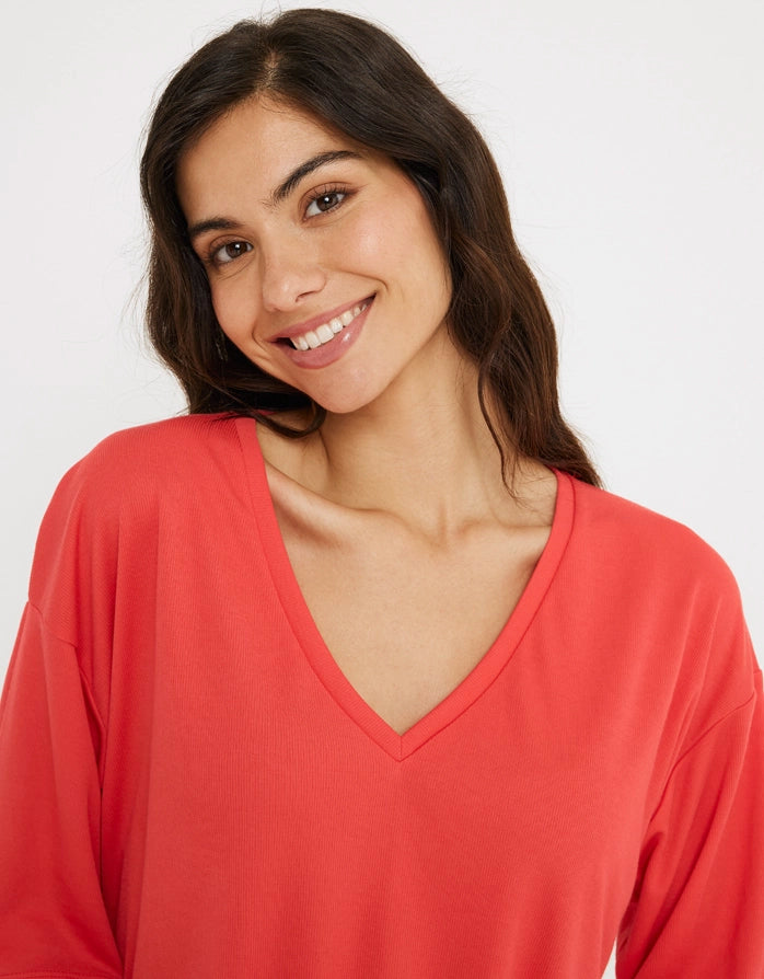 Camiseta Manga Corta Coral - Rani 