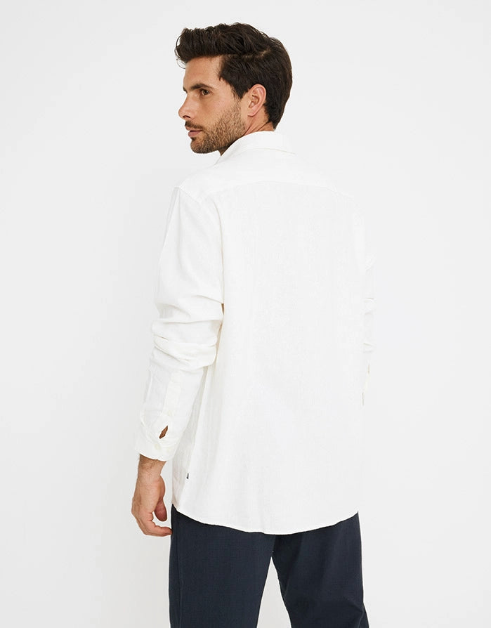 Long Sleeve Linen Shirt - Norwich