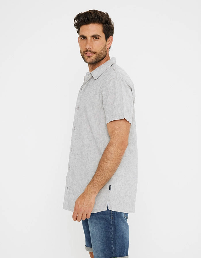 Camisa Manga Corta Lisa - Antiocco