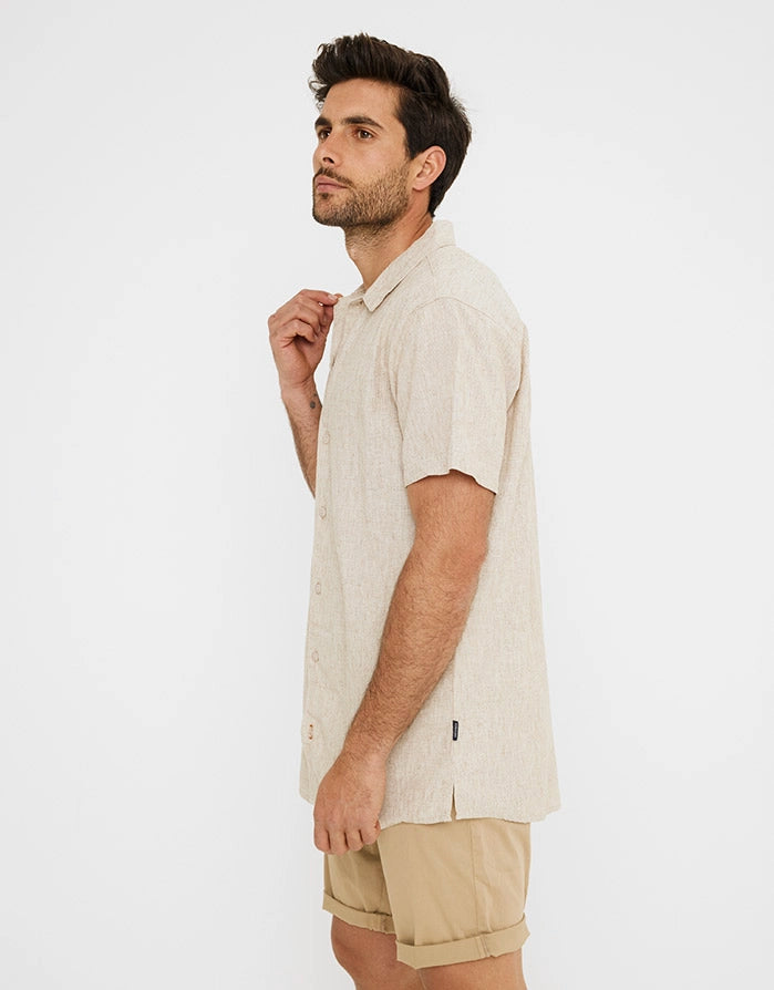 Camisa Manga Corta Lisa - Antiocco