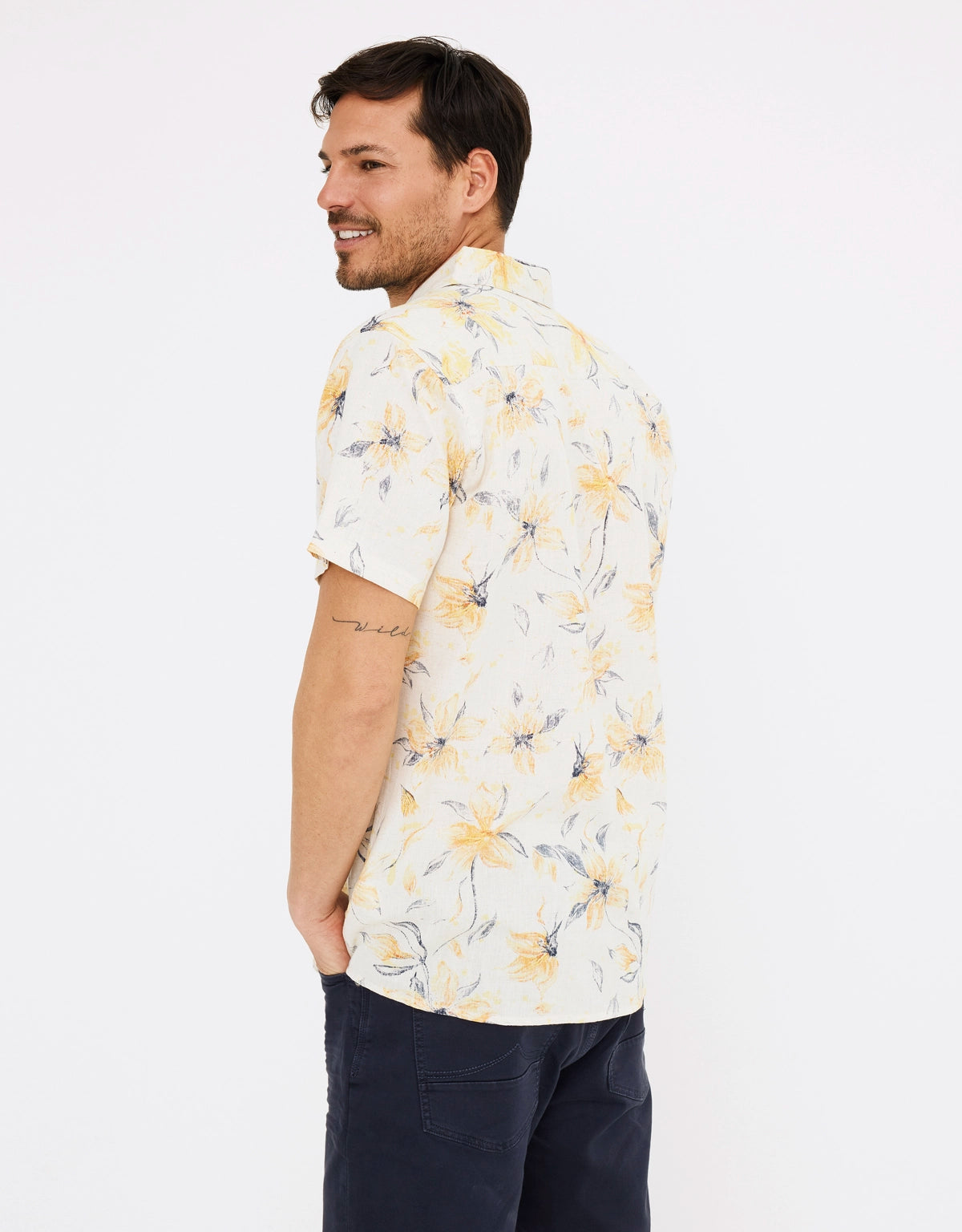 Camisa Manga Corta Estampada - Pampas 2