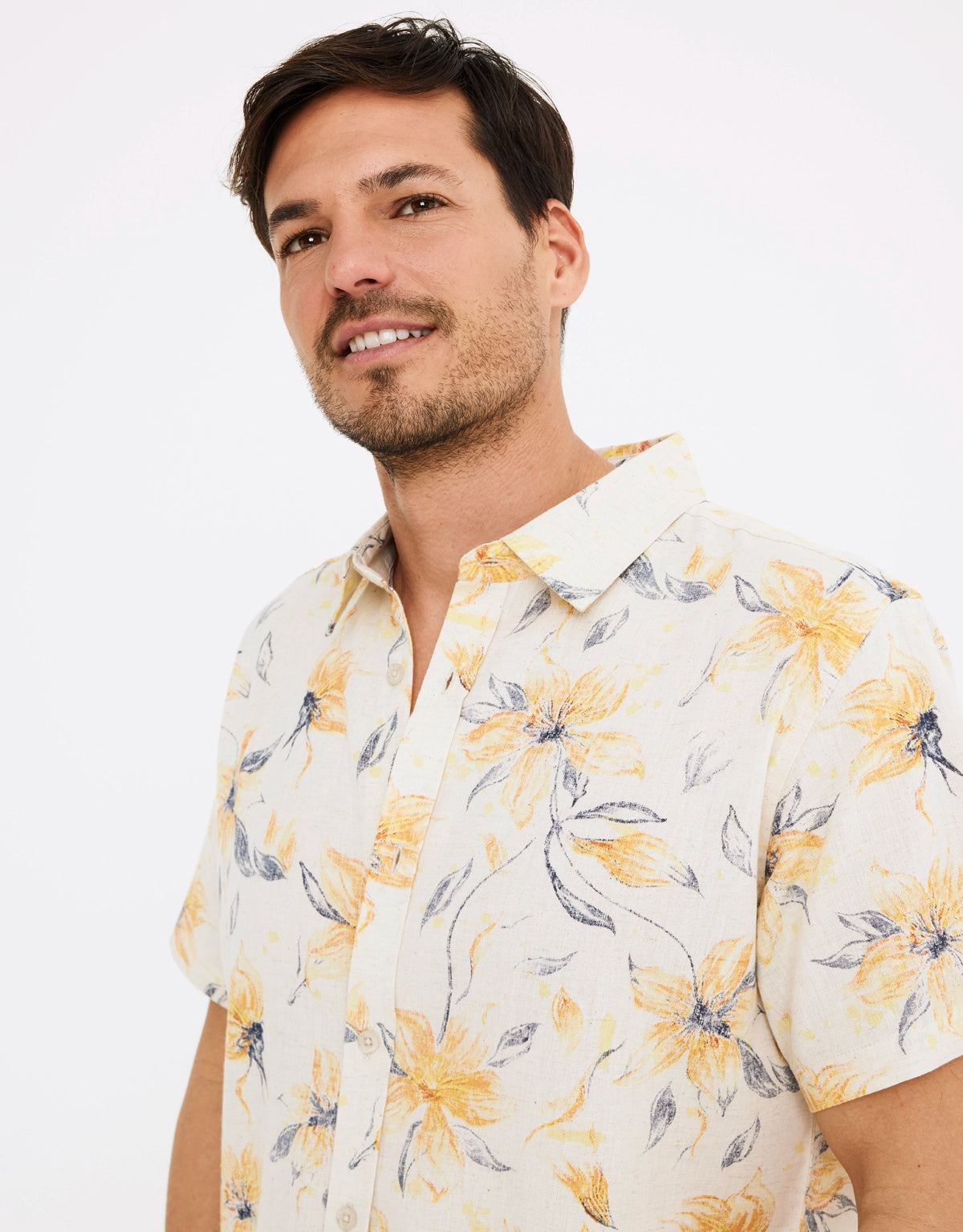 Camisa Manga Corta Estampada - Pampas 4